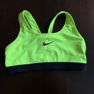 Nike Pro Neon Color Sports Bra